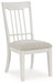 Shaybrock - Antique White / Brown - Dining Upholstered Side Chair (Set of 2)