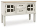 Shaybrock - Antique White / Brown - Dining Room Server