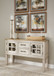 Shaybrock - Antique White / Brown - Dining Room Server