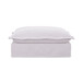 Olivia - Performance Fabric Ottoman - White