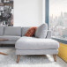 Bexley Sectional Sofa in Fabric
