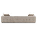 Wade Boucle Right Facing Chaise Sectional