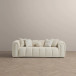 Bella Ivory Boucle Sofa