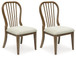 Sturlayne - Brown - Dining Upholstered Side Chair (Set of 2) - Spindleback