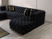 Neva Double Chaise Sectional in Velvet