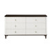 Carena - Dresser With Jewelry Tray - White & Brown