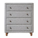 Cleo - Chest - Gray Boucle
