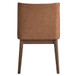 Ginny - Side Chair (Set of 2) - White Boucle, Brown Velvet & Walnut