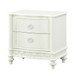 Dorothy - Nightstand With 2 Drawers - Ivory