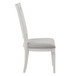 Katia - Side Chair (Set of 2) - Light Gray Linen & Weathered White