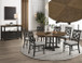 2134-60-8P HILARA ROUND DINING by Crown Mark