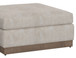 Georgia - Upholstered Square Ottoman - Oyster