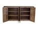 Balam - 4 Doors Console - Almond And Barrel Brown