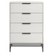 Sonora - 4-Drawer Bedroom Chest - White