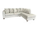 Decora L Shaped Sectional in Fabric