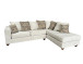 Decora L Shaped Sectional in Fabric