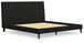 Cadmori - Upholstered Bed With Roll Slats