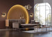 Mirante Living Room Set  Soft-Touch Fabric With Sleeper Sofa