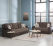 Bennett Living Room Set Polyester and Microfiber