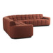 Roman - L-Shaped Sectional - Red
