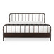 Vivian - Queen Bed - Dark Brown