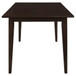 Gabriel - Rectangular Wood Dining Table - Cappuccino