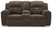 Frohn - Dbl Reclining Loveseat With Console