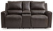 Boxmere - Storm - Dbl Power Reclining Loveseat with Console