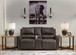 Boxmere - Storm - Dbl Power Reclining Loveseat with Console
