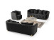 Elit Living Room Set in Chenille
