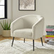 Gideon Modern Boucle Armchair with Metal Legs by Karat Home