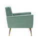 Ernesto Upholstered Armchair with Tufted Back