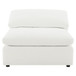 Raleigh - Boucle Upholstered Armless Chair - Ivory