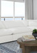 Raleigh - Boucle Upholstered Armless Chair - Ivory
