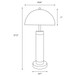 Conroe - Dome Shade Pillar Table Lamp (Set of 2) - Black