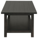 Payne - Wood Coffee Table with Shelf
