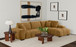 Camacho - Upholstered Chaise Sectional Sofa