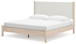 Cadmori - Upholstered Panel Bed
