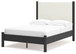 Cadmori - Upholstered Panel Bed