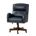 Patrick Faux Leather Adjustable Height Swivel Executive Chair with Tilt Mechanism