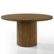 Hezrai - Round Dining Table - Light Brown