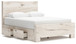 Lawroy - Panel Bed With Storage