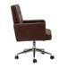 Josua Mid-century Modern Industrial Style Button-tufted Height-adjustable Swivel Task Chair for Home and Office