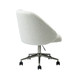 Ignaz Boucle Upholstered Task Chair With Adjustable Mental Base