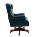 Micaela Swivel Executive Chair with Nailhead Trim