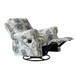 Roderich Farmhouse Upholstery Recliner with Rolled Arms
