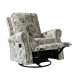 Roderich Farmhouse Upholstery Recliner with Rolled Arms