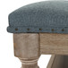 Boyan Modern Button Tufted Square Ottoman with Nailhead Trim