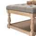 Jakob Upholstered Storage Ottoman with Solid Wood Legs