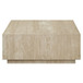 Deon - Coffee Table - Beige Travertine
